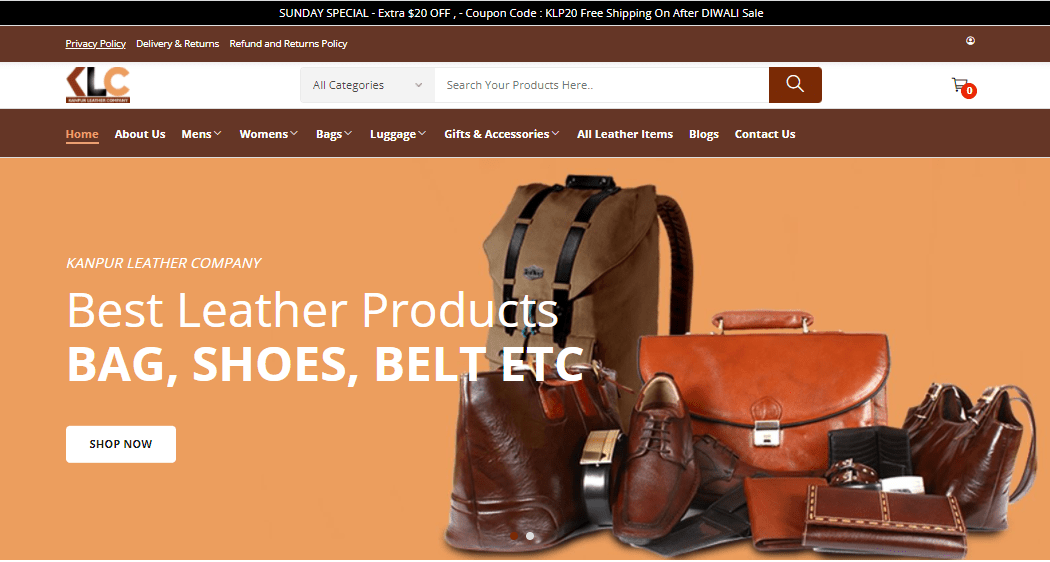 kanpur leather company_trignotech projects